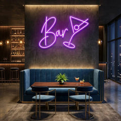 Bar Led Neon Sign Light