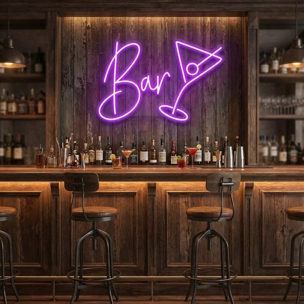 Bar Led Neon Sign Light