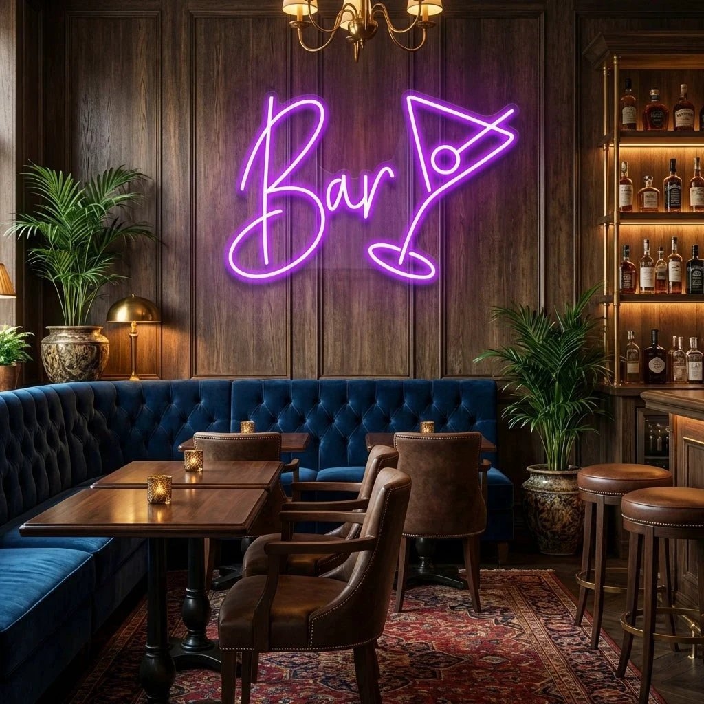 Bar Led Neon Sign Light