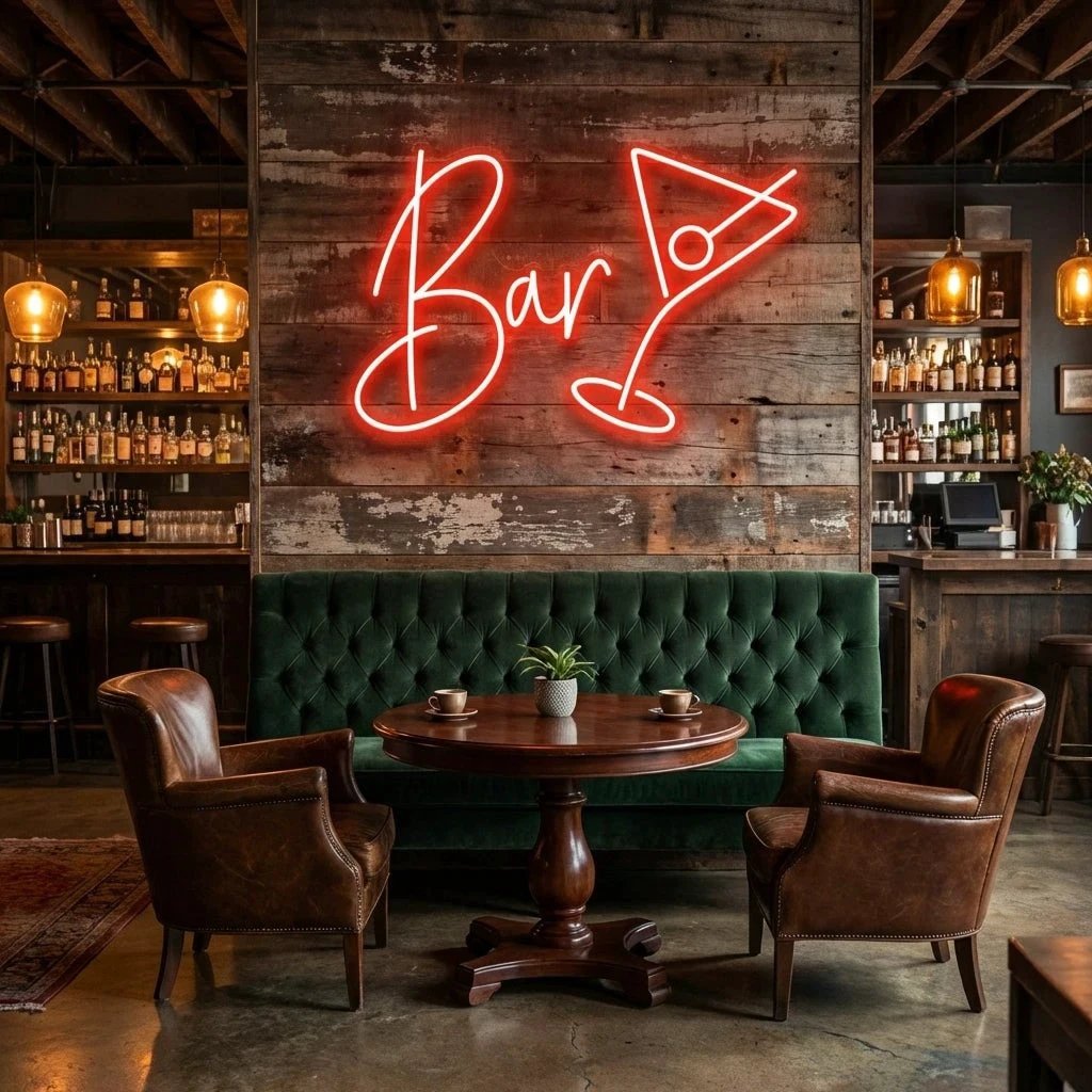 Bar Led Neon Sign Light