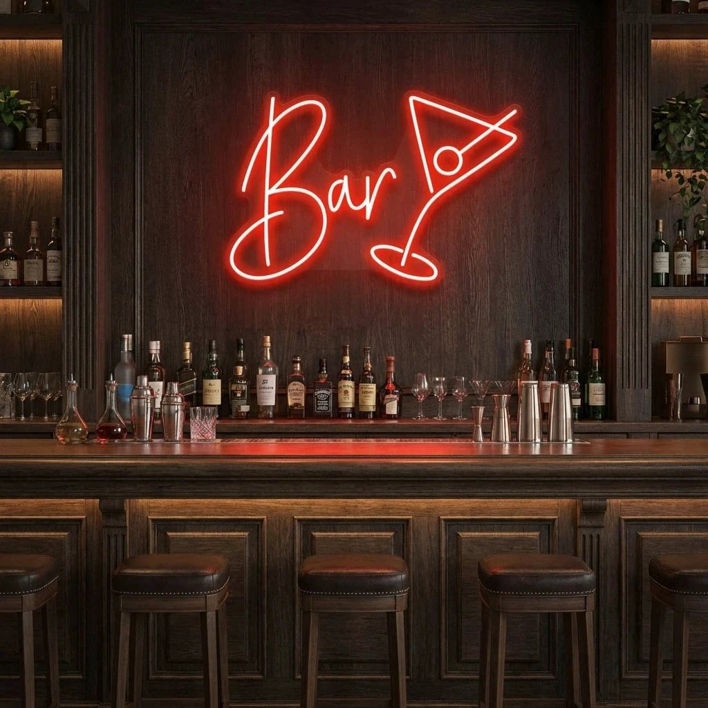 Bar Led Neon Sign Light