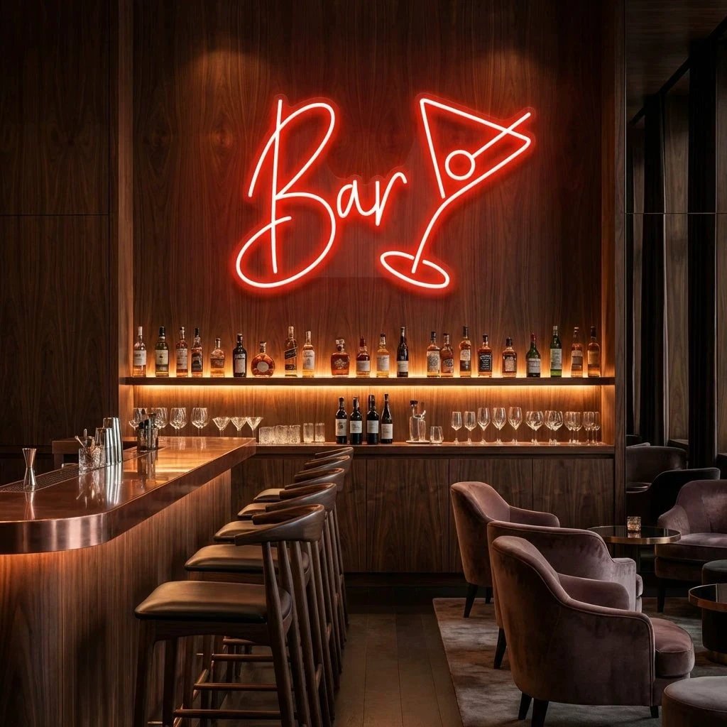 Bar Led Neon Sign Light