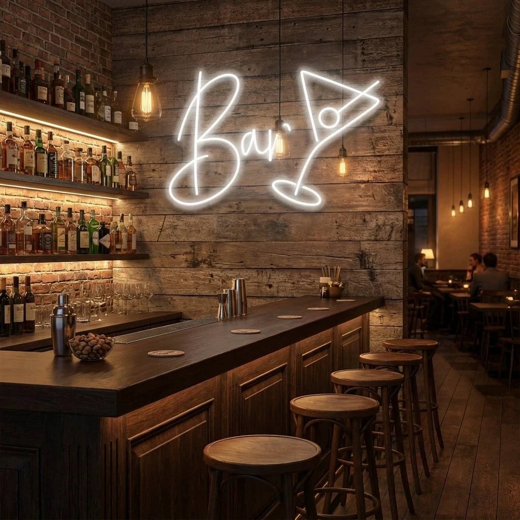 Bar Led Neon Sign Light