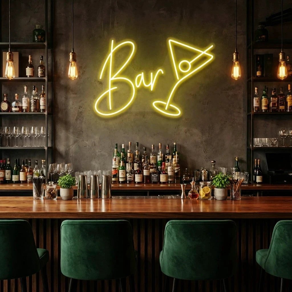 Bar Led Neon Sign Light