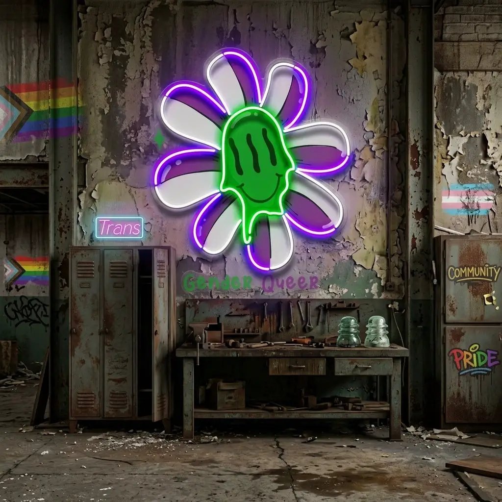Be Resilient With Pride LED Neon Sign Light Pop Art