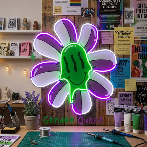 Be Resilient With Pride LED Neon Sign Light Pop Art