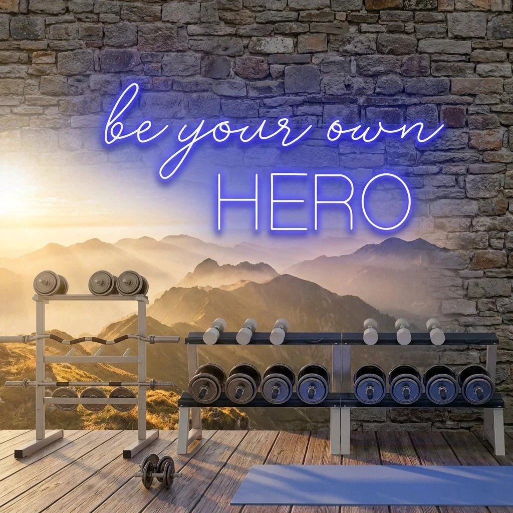 Be Your Own Hero Led Neon Sign Light
