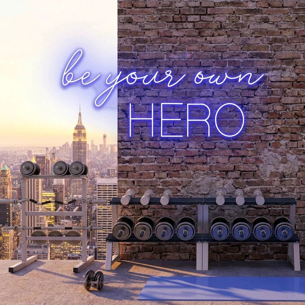 Be Your Own Hero Led Neon Sign Light