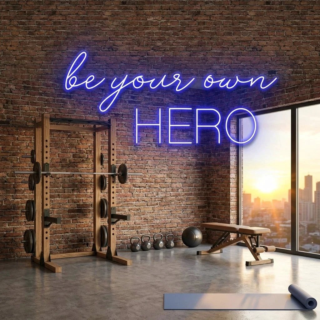 Be Your Own Hero Led Neon Sign Light