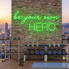 Be Your Own Hero Led Neon Sign Light