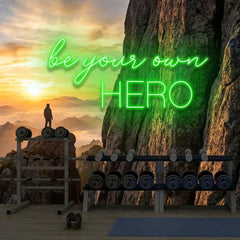Be Your Own Hero Led Neon Sign Light