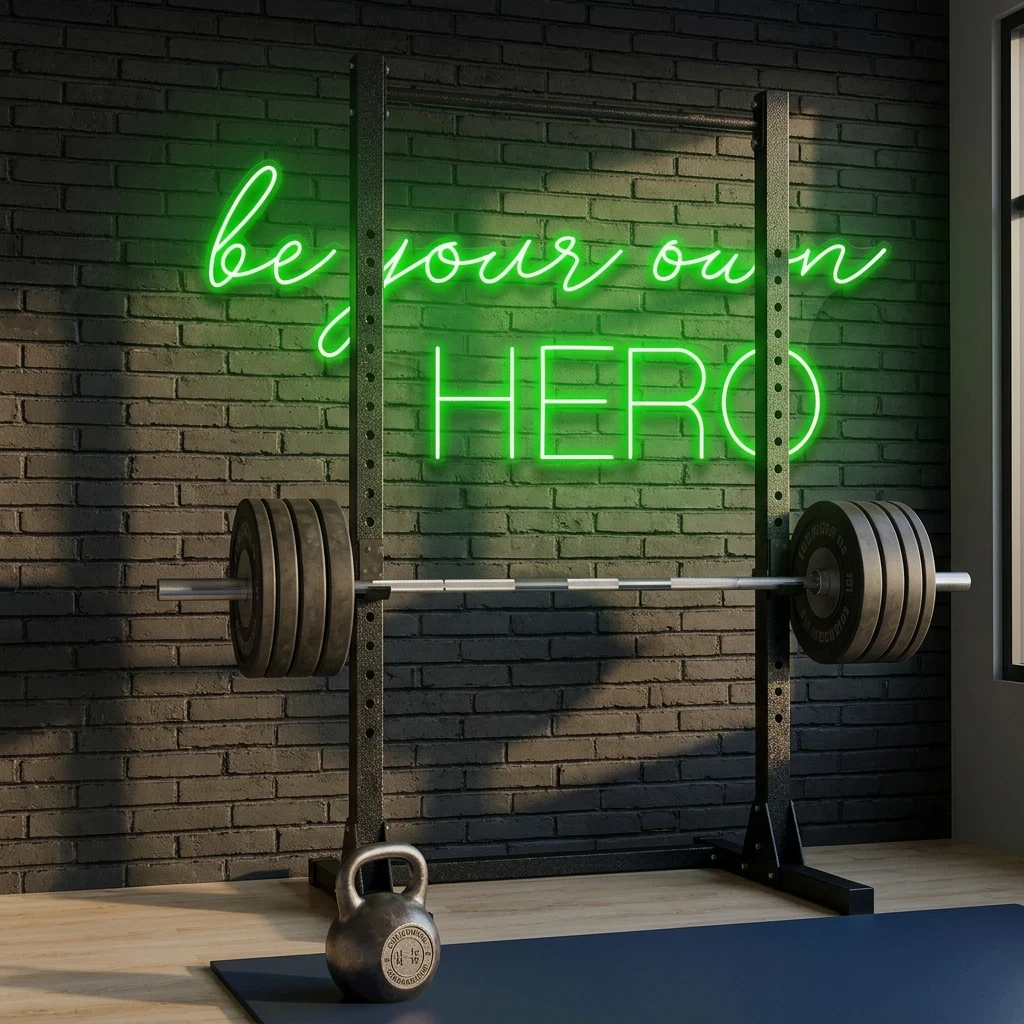 Be Your Own Hero Led Neon Sign Light