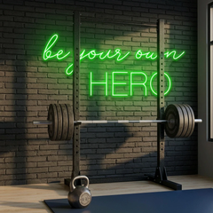 Be Your Own Hero Led Neon Sign Light
