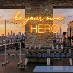 Be Your Own Hero Led Neon Sign Light