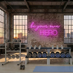 Be Your Own Hero Led Neon Sign Light