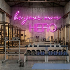 Be Your Own Hero Led Neon Sign Light
