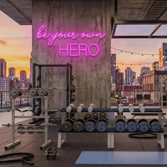 Be Your Own Hero Led Neon Sign Light