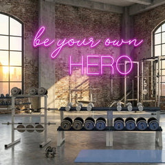 Be Your Own Hero Led Neon Sign Light