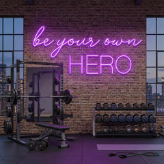 Be Your Own Hero Led Neon Sign Light