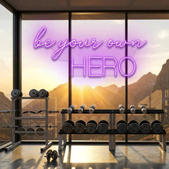 Be Your Own Hero Led Neon Sign Light