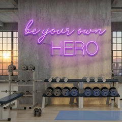 Be Your Own Hero Led Neon Sign Light
