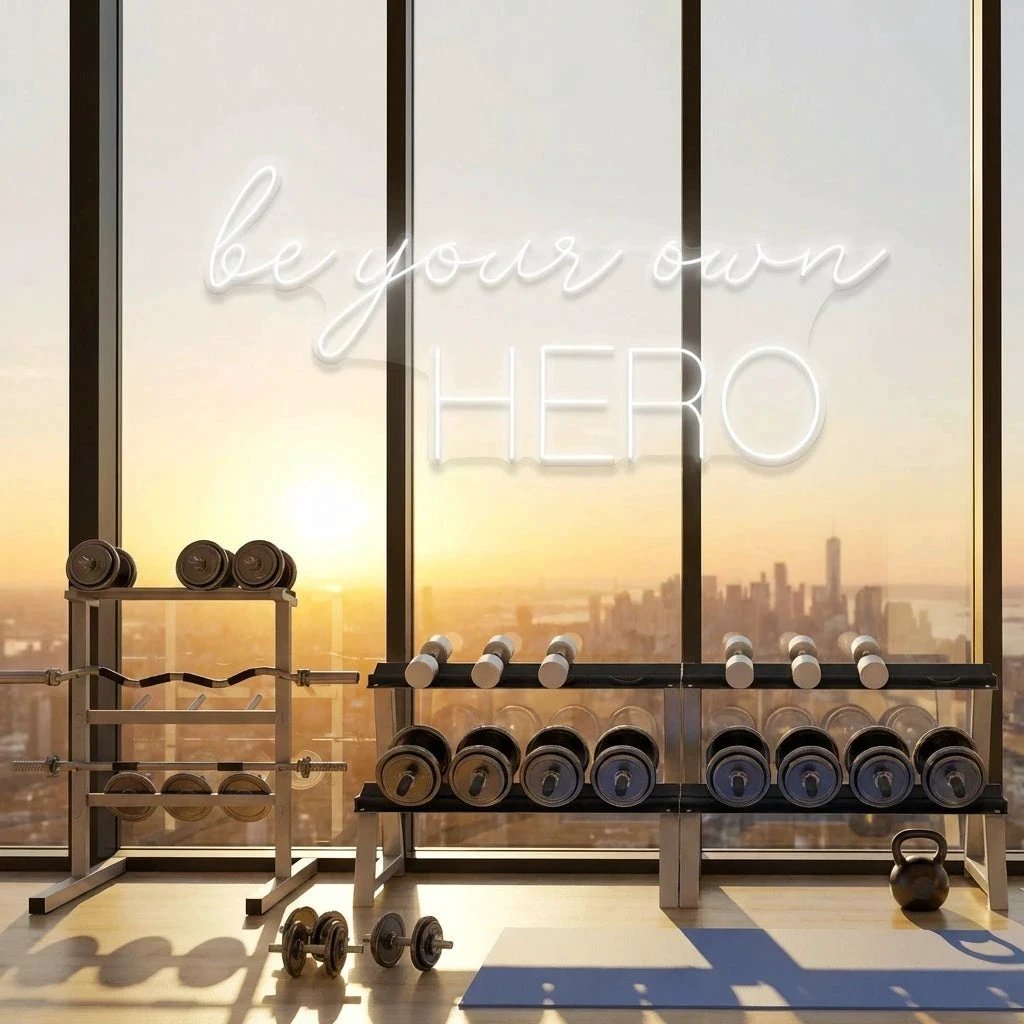 Be Your Own Hero Led Neon Sign Light