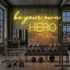 Be Your Own Hero Led Neon Sign Light