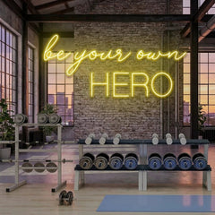 Be Your Own Hero Led Neon Sign Light