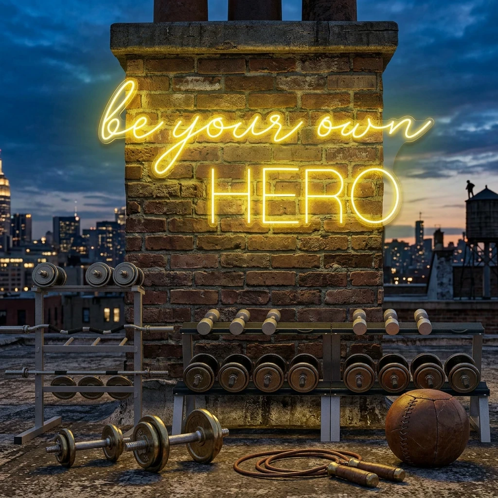 Be Your Own Hero Led Neon Sign Light