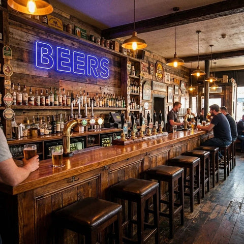 Beers Led Neon Sign Light