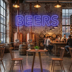 Beers Led Neon Sign Light