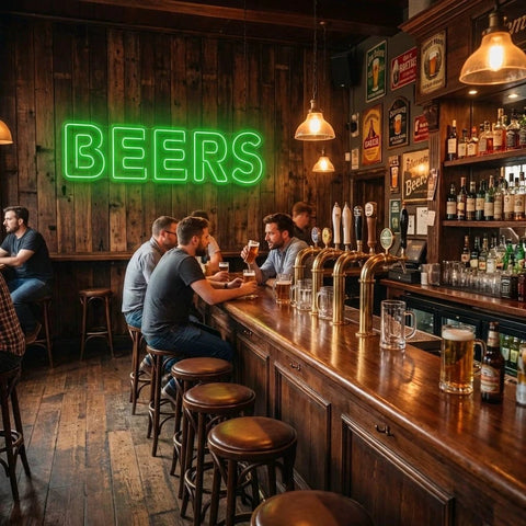Beers Led Neon Sign Light