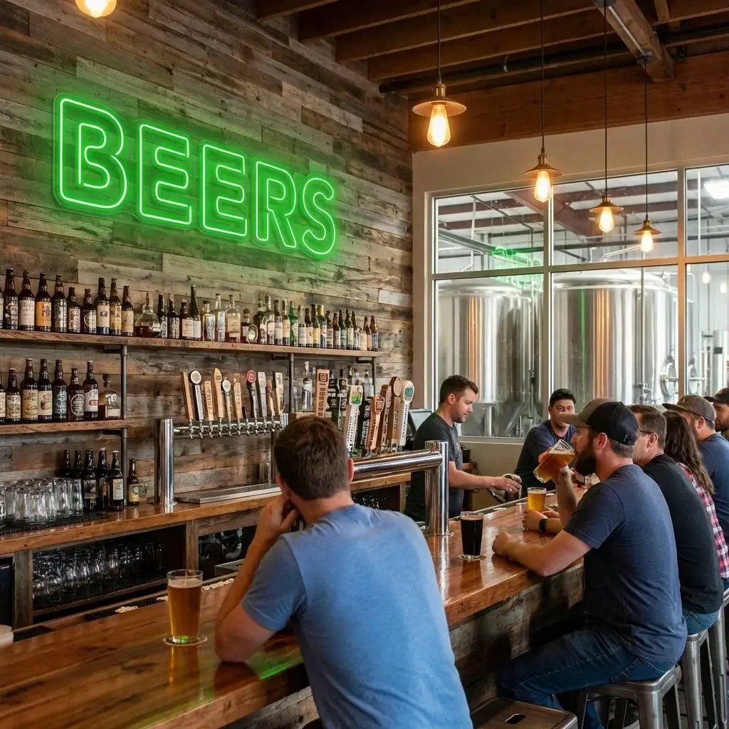 Beers Led Neon Sign Light