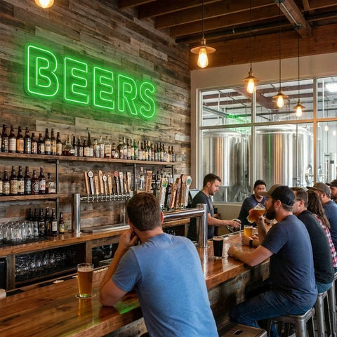 Beers Led Neon Sign Light