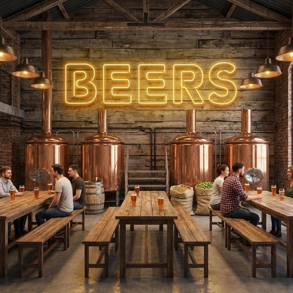Beers Led Neon Sign Light