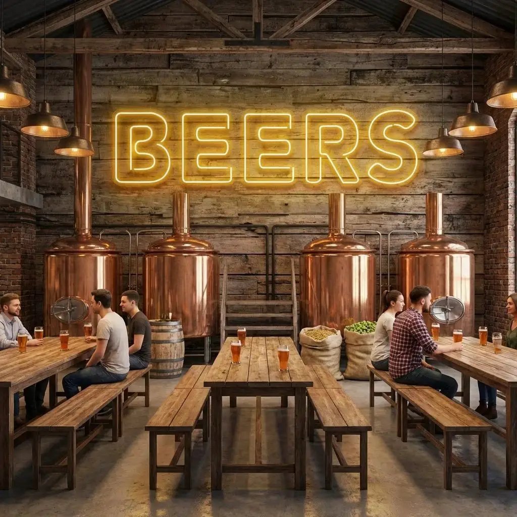 Beers Led Neon Sign Light