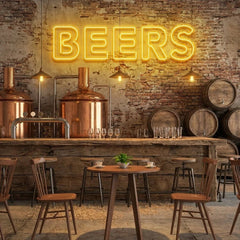 Beers Led Neon Sign Light