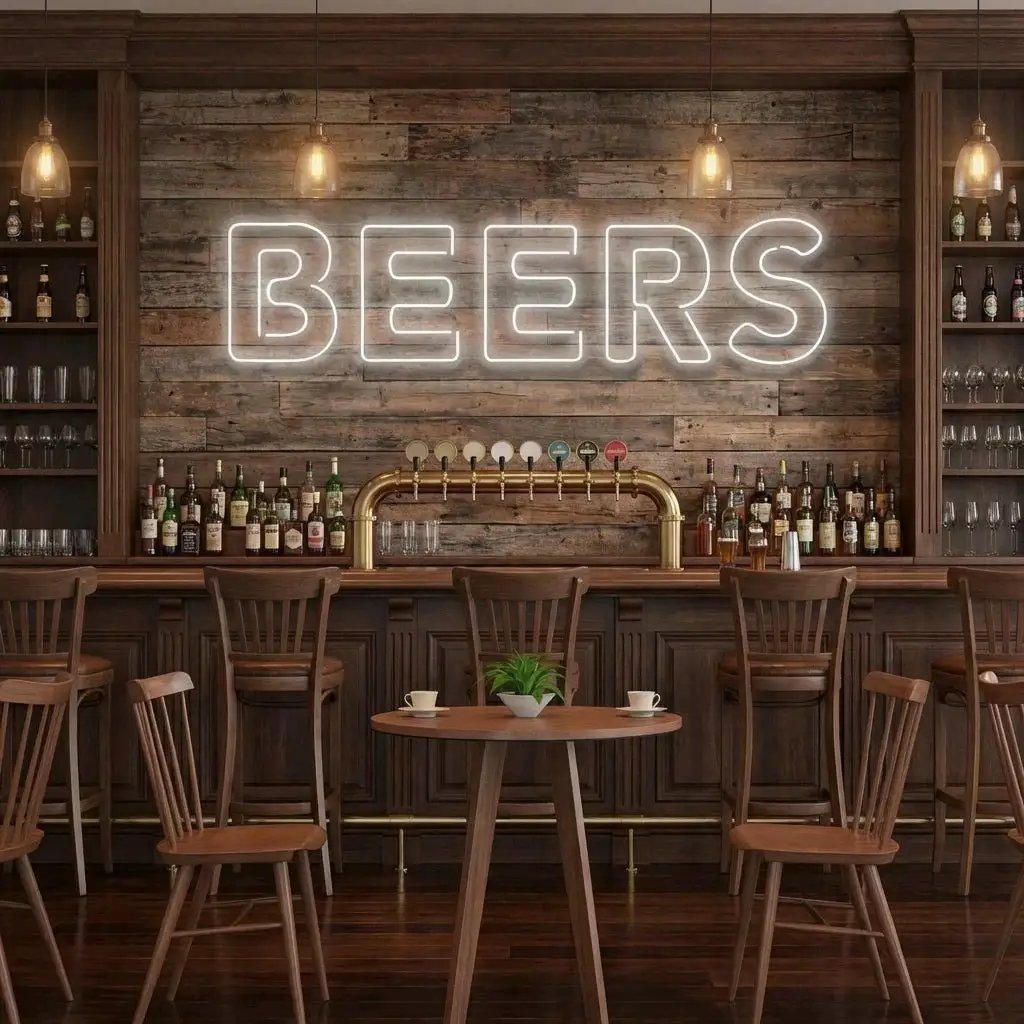 Beers Led Neon Sign Light