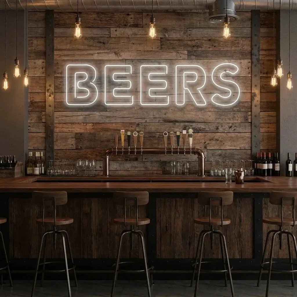 Beers Led Neon Sign Light