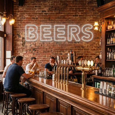 Beers Led Neon Sign Light