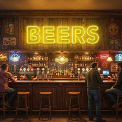 Beers Led Neon Sign Light