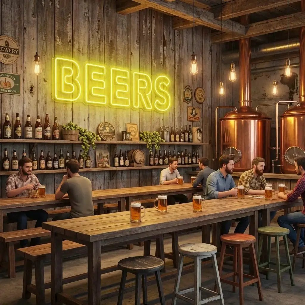 Beers Led Neon Sign Light