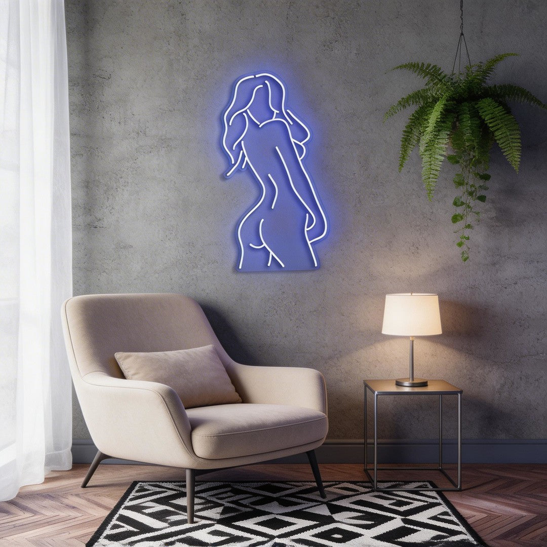 Beauty Pose Neon Sign
