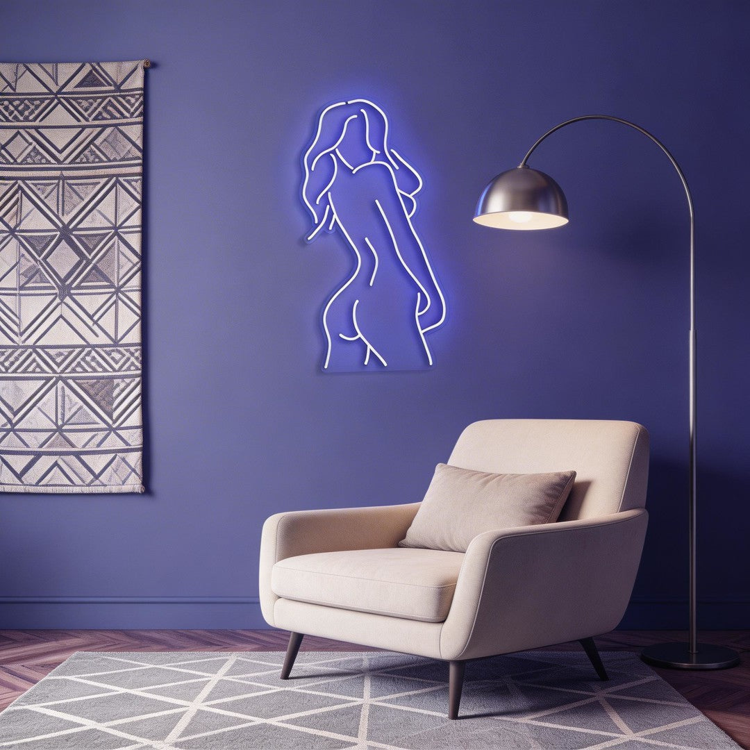 Beauty Pose Neon Sign