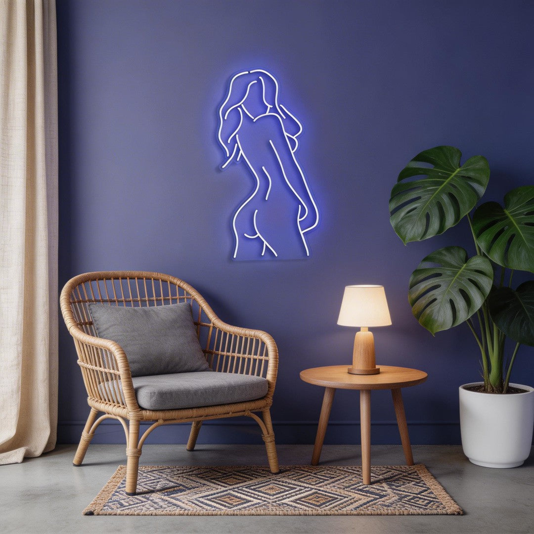 Beauty Pose Neon Sign