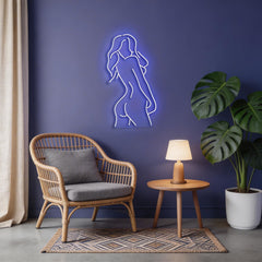 Beauty Pose Neon Sign