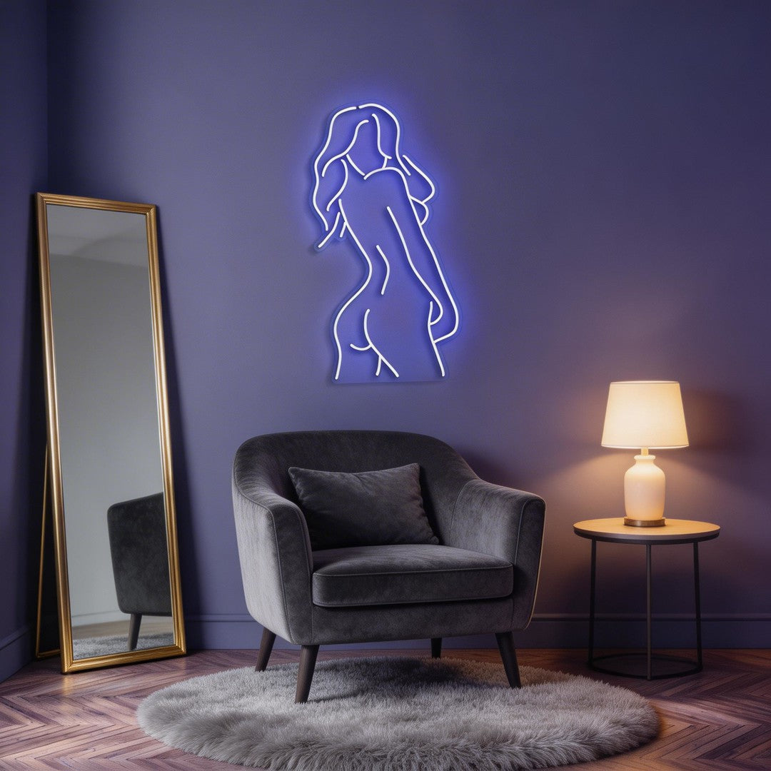 Beauty Pose Neon Sign