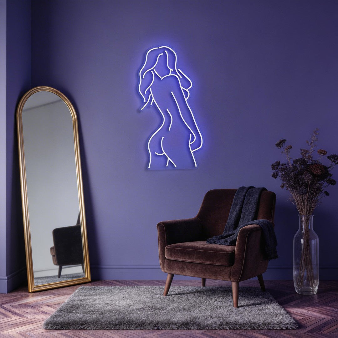 Beauty Pose Neon Sign