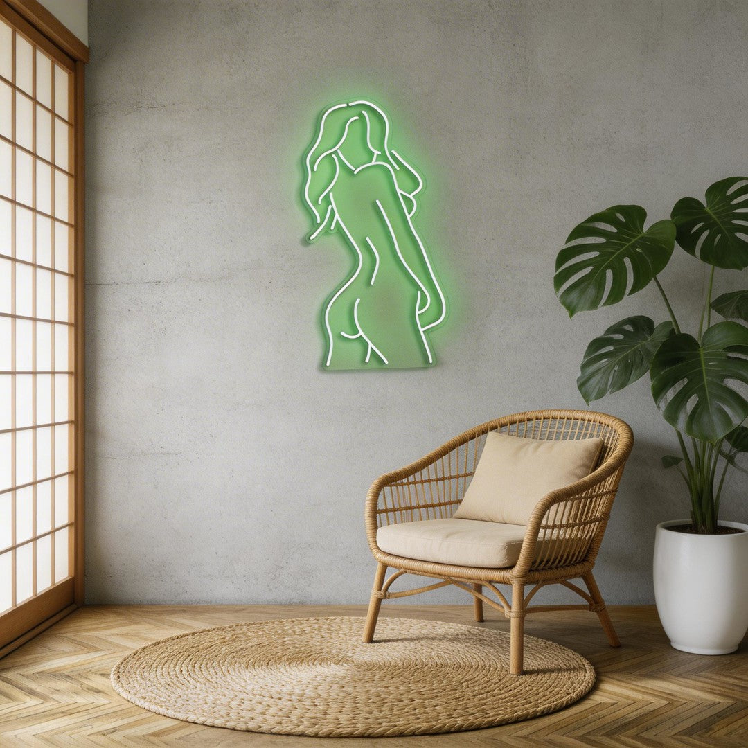Beauty Pose Neon Sign