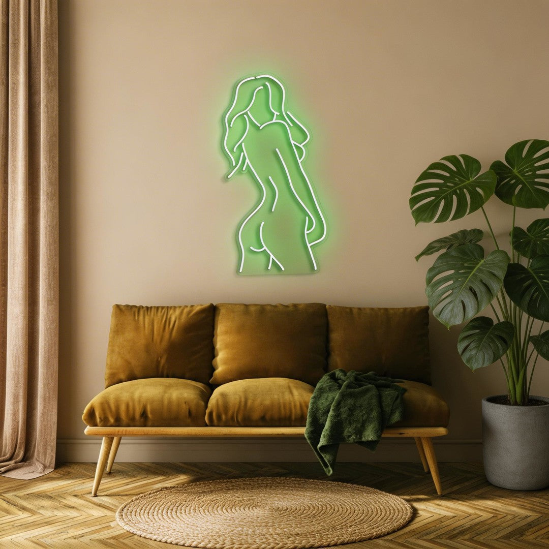 Beauty Pose Neon Sign